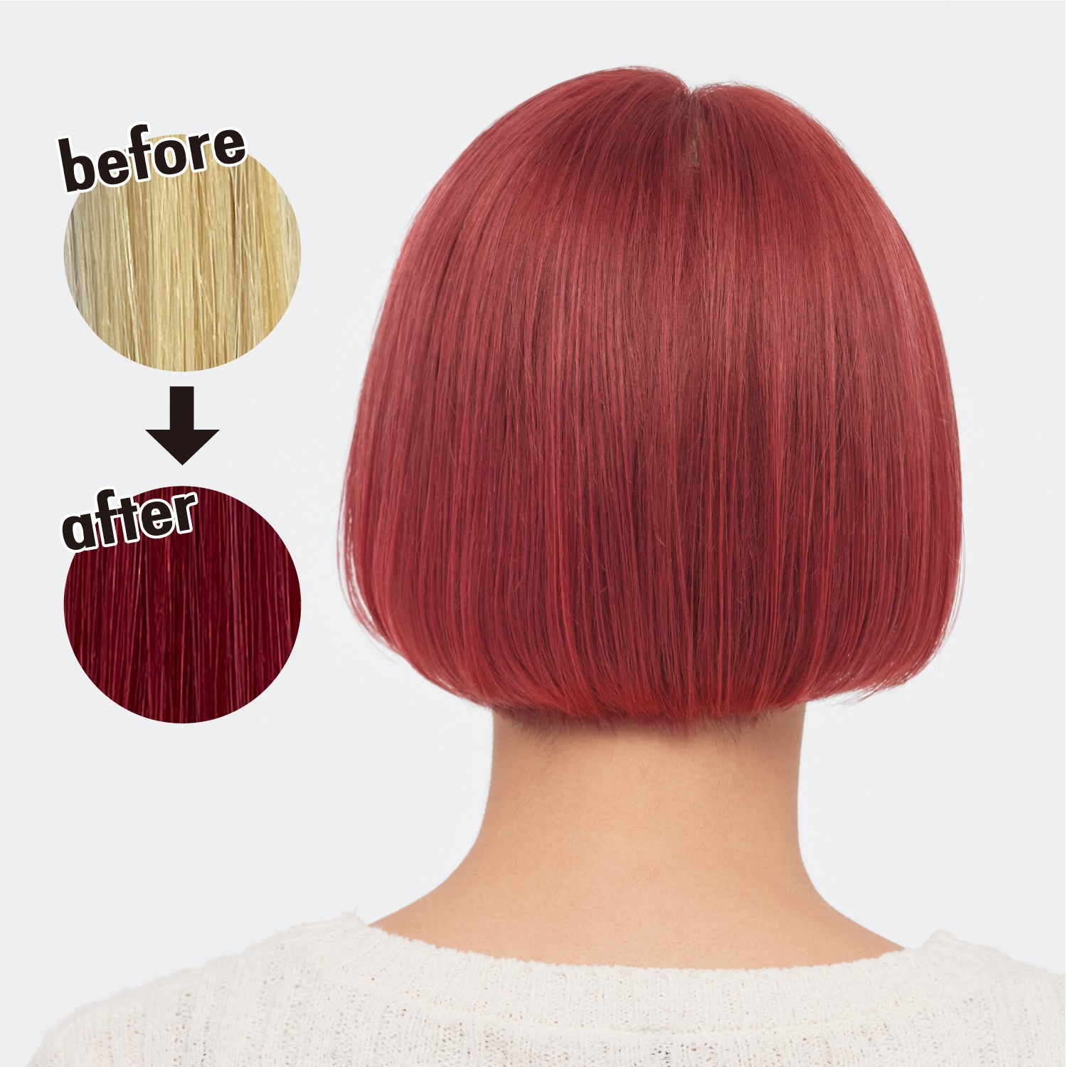 新感覚のカラーヘアクリーム　COLORR GENERATION BLOODY RED＃No.1（ブラッディ レッド＃No.1）