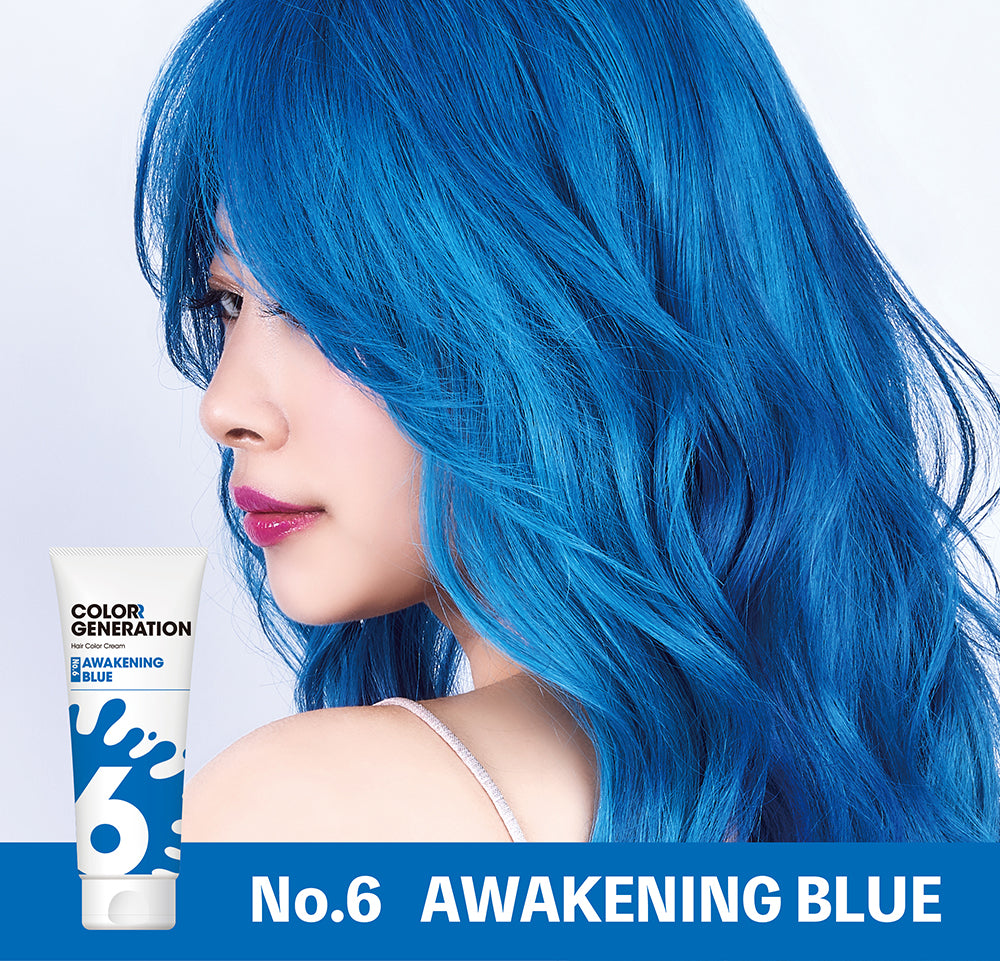 新感覚のカラーヘアクリーム　COLORR GENERATION AWAKENING BLUE（アウェイクニング ブルー）