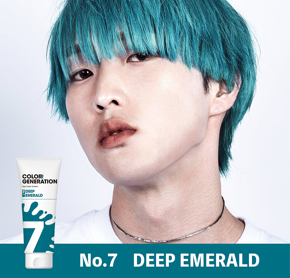 新感覚のカラーヘアクリーム COLORR GENERATION DEEP EMERALD